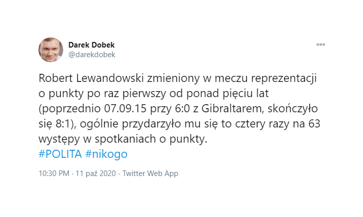OSTATNIA zmiana Lewandowskiego w reprezentacji Polski...